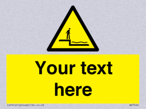 Custom Warning shallow water