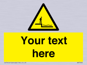 Custom Warning shallow water