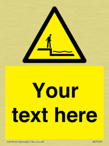 Custom Warning shallow water