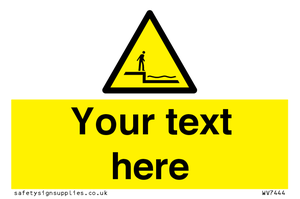 Custom Warning shallow water