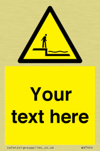 Custom Warning shallow water