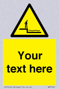 Custom Warning shallow water