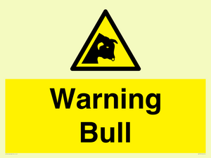Warning bull
