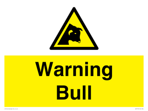 Warning bull