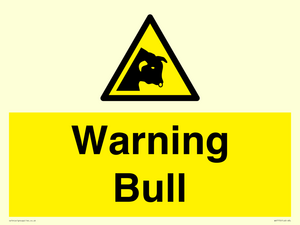 Warning bull