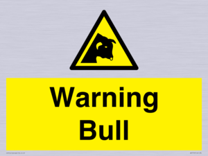Warning bull