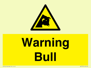 Warning bull