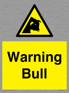 Warning bull