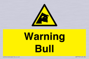Warning bull