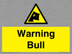 Warning bull