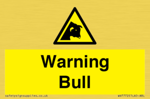 Warning bull