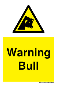 Warning bull