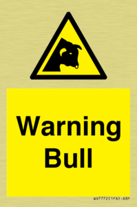 Warning bull