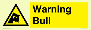 Warning bull