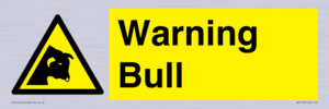 Warning bull