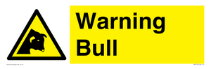 Warning bull