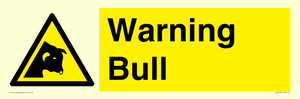 Warning bull