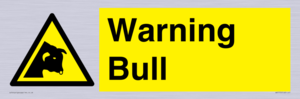 Warning bull