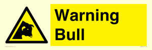 Warning bull