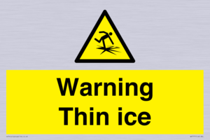 Warning Thin ice