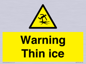 Warning Thin ice