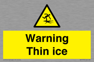 Warning Thin ice