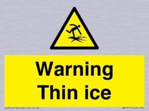 Warning Thin ice