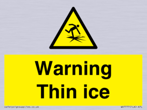Warning Thin ice