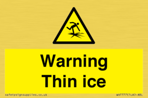 Warning Thin ice
