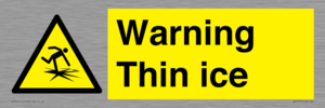 Warning Thin ice