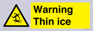Warning Thin ice