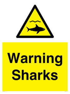 Warning sharks