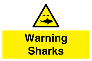 Warning sharks