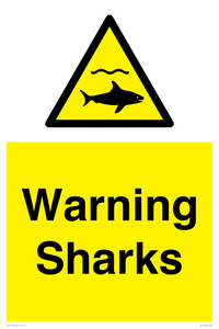 Warning sharks