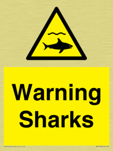 Warning sharks