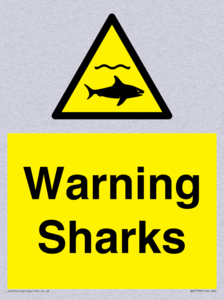 Warning sharks
