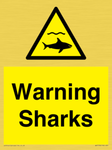 Warning sharks