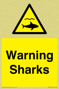 Warning sharks