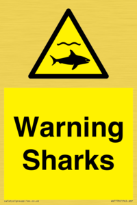 Warning sharks