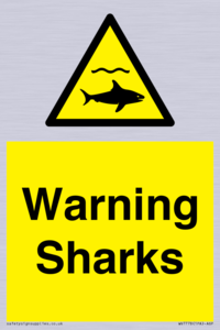 Warning sharks
