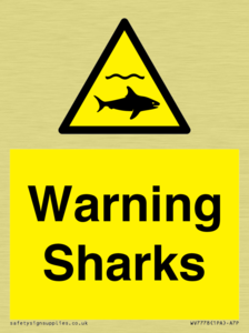 Warning sharks