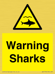 Warning sharks