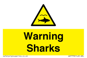 Warning sharks