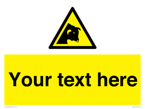 Custom warning bull