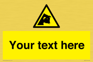 Custom warning bull
