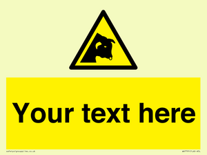 Custom warning bull