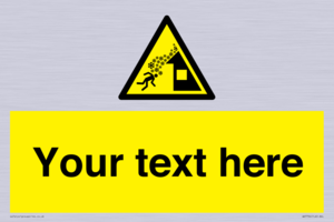 Custom warning roof avalanche