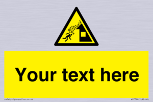 Custom warning roof avalanche