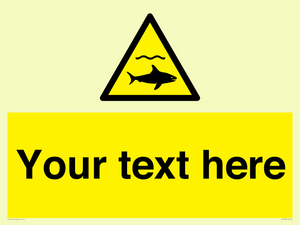 Custom Warning sharks