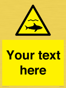 Custom Warning sharks